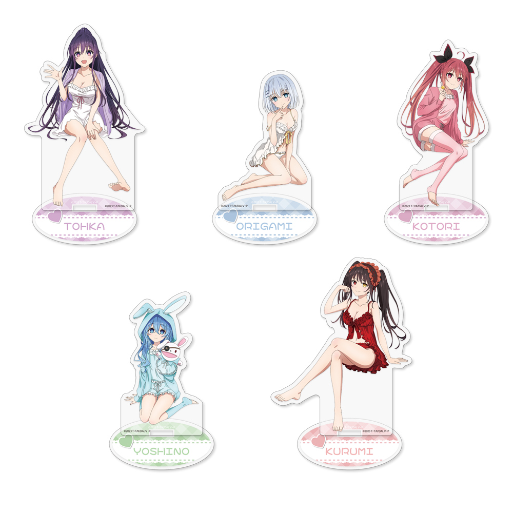 描き下ろしアクリルフィギュア 5種