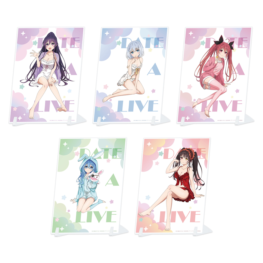 描き下ろしビジュアルアクリルプレート 5種