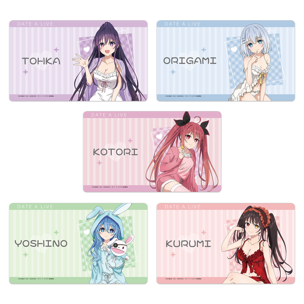 描き下ろしラバーマット 5種