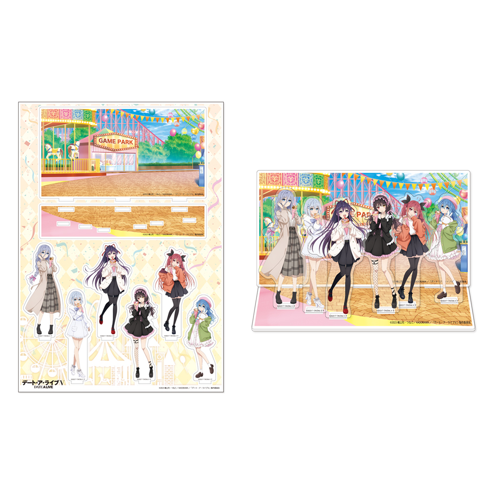 描き下ろしジオラマアクリルスタンド 遊園地デート ver.