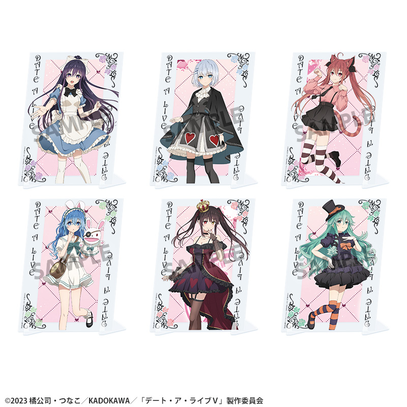 描き下ろしビジュアルアクリルプレート 6種