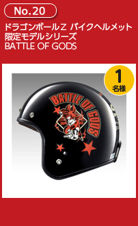 ドラゴンボールZ バイクヘルメット限定モデルシリーズ BATTLE OF GODS