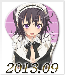 僕は友達が少ないNEXT 三日月夜空 おっぱいマウスパッド  メイド\(^o^)／ ver.