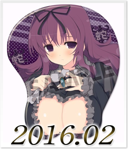 閃乱カグラ 紫 おっぱいマウスパッド